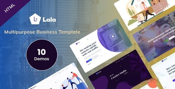 Lala v1.0 - 多用途 Bootstrap 5 HTML 模板