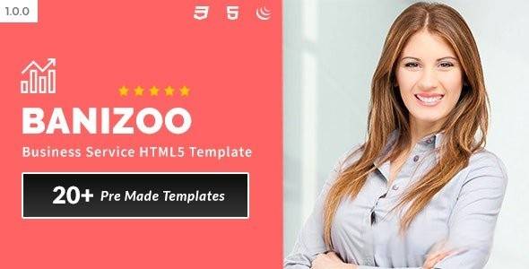 Banizoo v1.0 - 商业服务 HTML5 模板