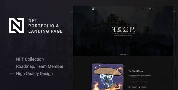 Neoh v1.0 - NFT 投资组合和登陆页面