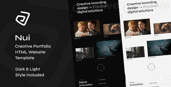 Nui v1.1 - 创意Portfolio Showcase HTML Website Template