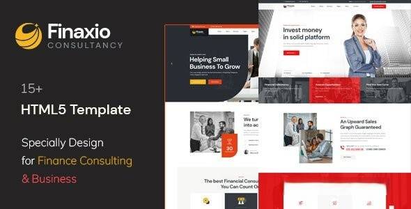 Finaxio v1.0 - 商业和金融咨询 HTML 模板