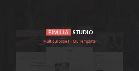 fililia STUDIO v1.0 -创造性的HTML模板
