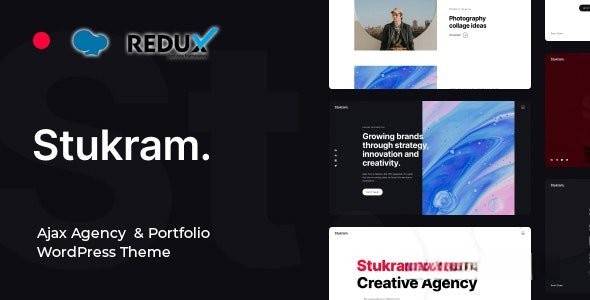 Stukram v4.5 - AJAX Agency & Portfolio WordPress Theme