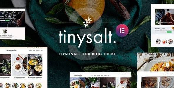 TinySalt v3.0.0 - 个人美食博客 WordPress 主题