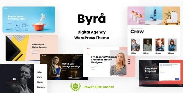 Byra v1.1.1 - 简单组合 WordPress 主题