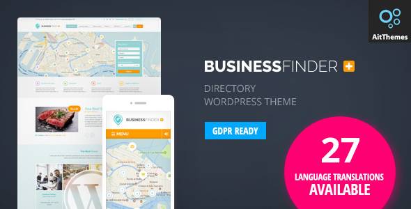 Business Finder v3.1.15 - Directory Listing WordPress Theme