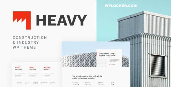 Heavy v1.0.7 - 工业 WordPress 主题