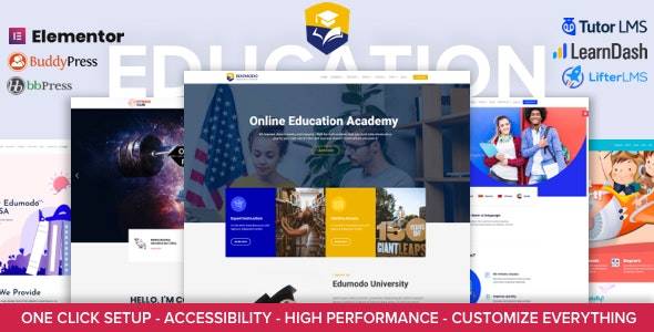 Edumodo v4.3.10 - 教育 WordPress 主题