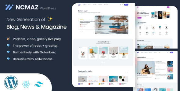 Ncmaz v3.0.0 - 博客杂志 WordPress 主题