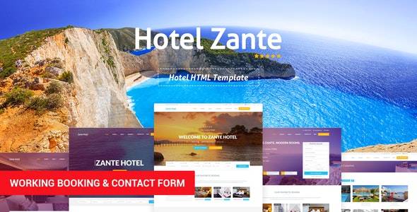 Zante v1.3-酒店模板